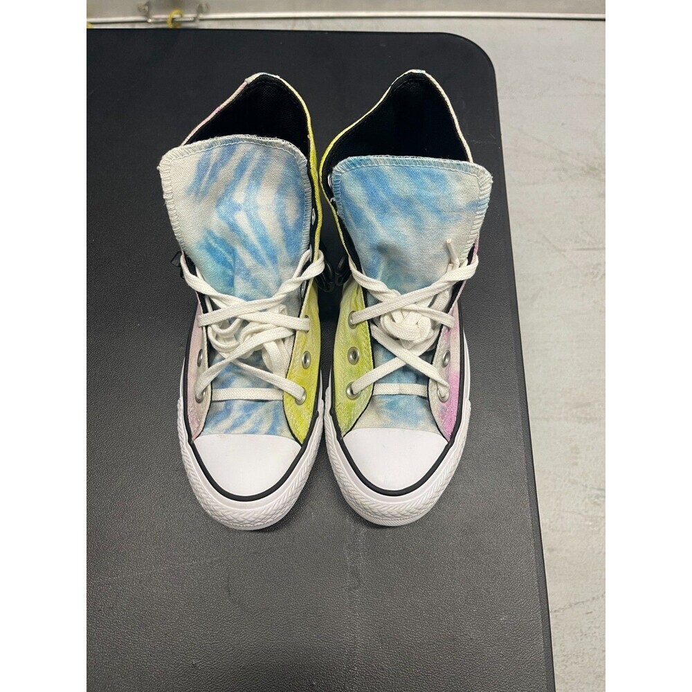 Converse Chuck Taylor All Star Hi Womens Size 7 White Athletic Shoes Sneakers